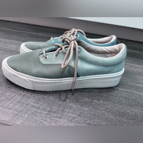 Converse Skid Grip Jungle Cloth Unisex Low Top‎ Green Canvas Shoes Mens 8.5 W 10 - Picture 2 of 8